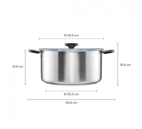Fiskars Functional Form 1072318 Casserole Puodas 7L