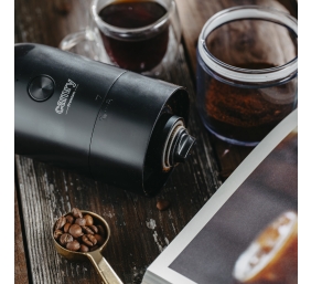 Camry Cordless USB Electric Coffee Grinder | CR 4302 | 25 W | Coffee beans capacity 25-30 g | Black