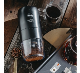 Camry Cordless USB Electric Coffee Grinder | CR 4302 | 25 W | Coffee beans capacity 25-30 g | Black