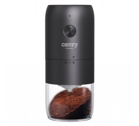 Camry Cordless USB Electric Coffee Grinder | CR 4302 | 25 W | Coffee beans capacity 25-30 g | Black