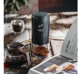 Camry Cordless USB Electric Coffee Grinder | CR 4302 | 25 W | Coffee beans capacity 25-30 g | Black