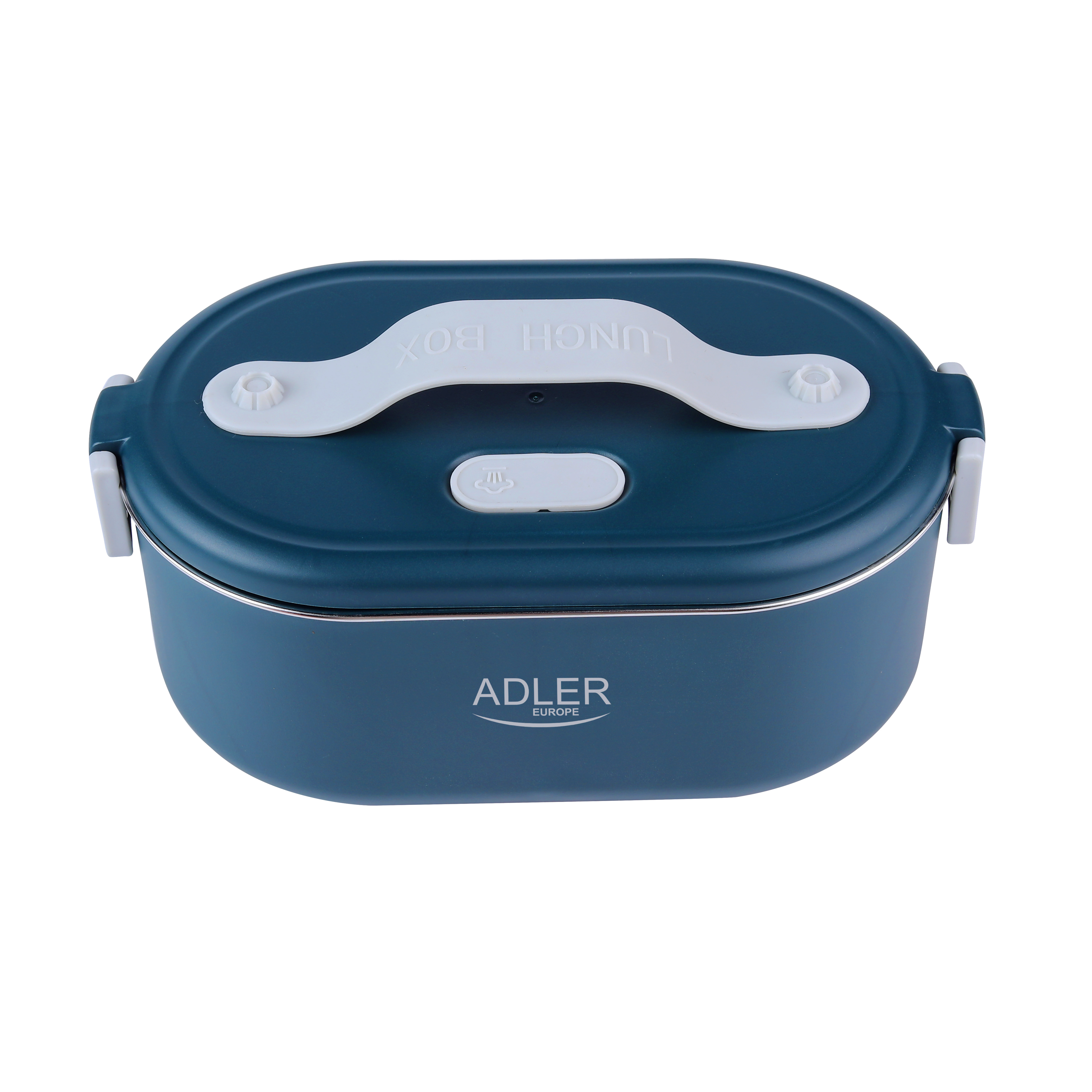 Adler | Electric lunch box with thermal bag | AD 4522 | 0.8 L | Plastic/Stainless steel | Blue | Lid included