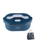 Adler | Electric lunch box with thermal bag | AD 4522 | 0.8 L | Plastic/Stainless steel | Blue | Lid included