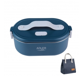 Adler | Electric lunch box with thermal bag | AD 4522 | 0.8 L | Plastic/Stainless steel | Blue | Lid included