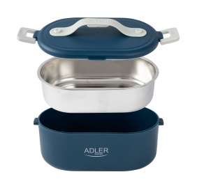 Adler | Electric lunch box with thermal bag | AD 4522 | 0.8 L | Plastic/Stainless steel | Blue | Lid included