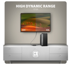AXAGON Active adapter RVD-HI20N | DisplayPort to HDMI | 0.15 m