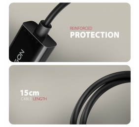 AXAGON Active adapter RVD-HI20N | DisplayPort to HDMI | 0.15 m