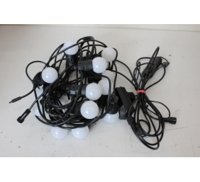 SALE OUT. Twinkly Festoon Smart LED Lights 20 AWW (Gold+Silver) G45 bulbs, 10m|Twinkly REFURBISHED, NO MANUAL, DIRTY, 3 MONTHS WARRANTY