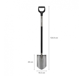 Fiskars Ergonomic 1066708 Smailus kastuvas, Pilka