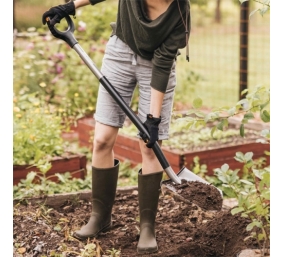 Fiskars Ergonomic 1066708 Smailus kastuvas, Pilka