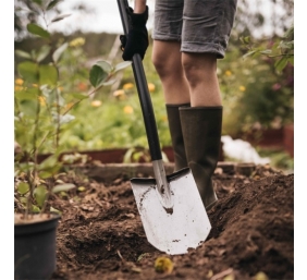 Fiskars Ergonomic 1066708 Smailus kastuvas, Pilka