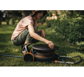 Fiskars Comfort 1071670 Laistymo ritė su žarna L 13mm (1/2''), 30m