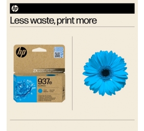 HP 937e EvoMore (4S6W6NE) Rašalinė kasetė, Žydra
