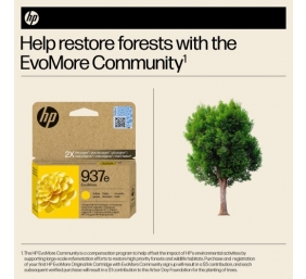 HP 937e EvoMore (4S6W8NE) Rašalinė kasetė, Geltona