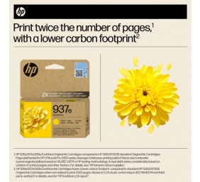 HP 937e EvoMore (4S6W8NE) Rašalinė kasetė, Geltona