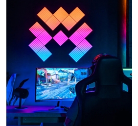 Twinkly|Squares Smart LED Panels Starter Kit (6 panels)|RGB – 16M+ colors