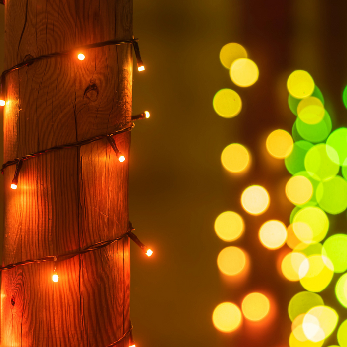 Twinkly|Strings Smart LED Lights 100 RGB (Multicolor), 8m, Black wire|RGB – 16M+ colors