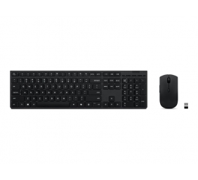 Lenovo Professional Wireless Rechargeable Combo Keyboard and Mouse | Keyboard and Mouse Set | Wireless | Mouse included | Russian/Cyrillic | Bluetooth | Grey
