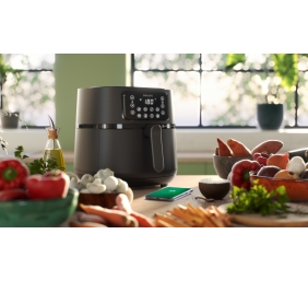 Philips 5000 Series XXL HD9285/93 Karšto oro gruzdintuvė 7.2 L 2000 W, Juoda