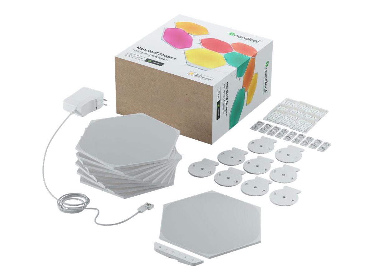 Nanoleaf|Shapes Hexagons Starter Kit (9 panels)|16M+
