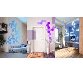 Nanoleaf|Shapes Hexagons Starter Kit (9 panels)|16M+