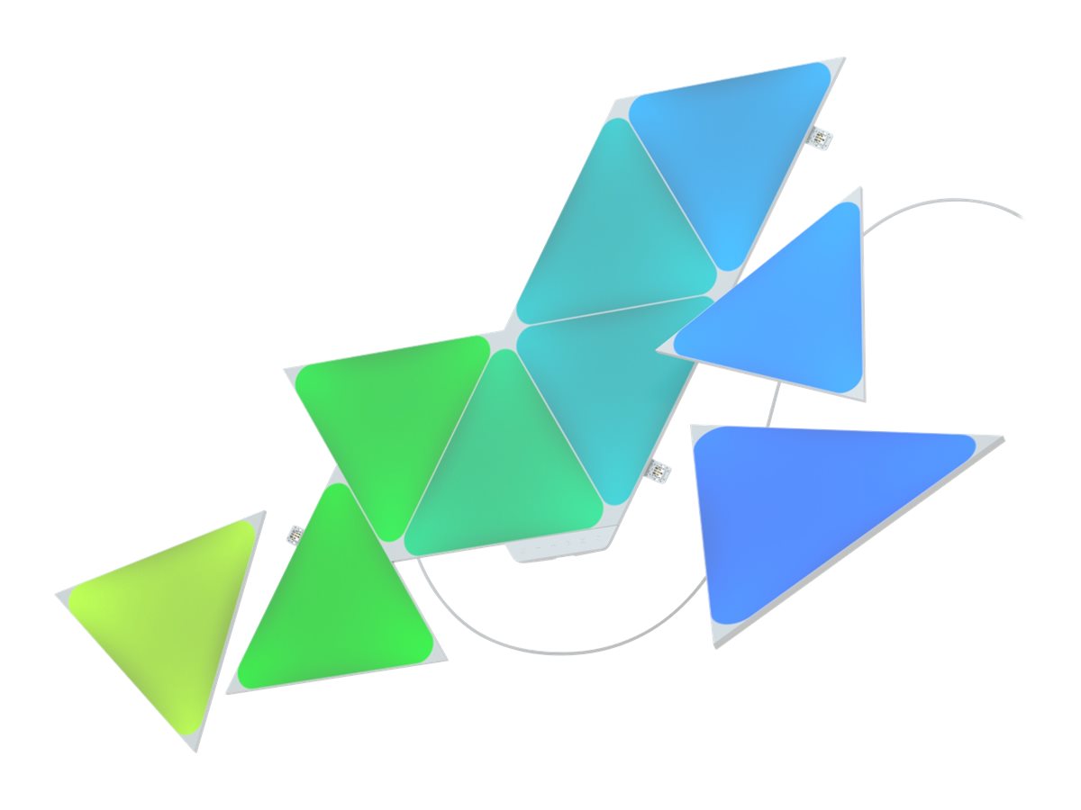 Nanoleaf|Shapes Triangles Starter Kit (15 panels)|1.5 W|16M+ colours