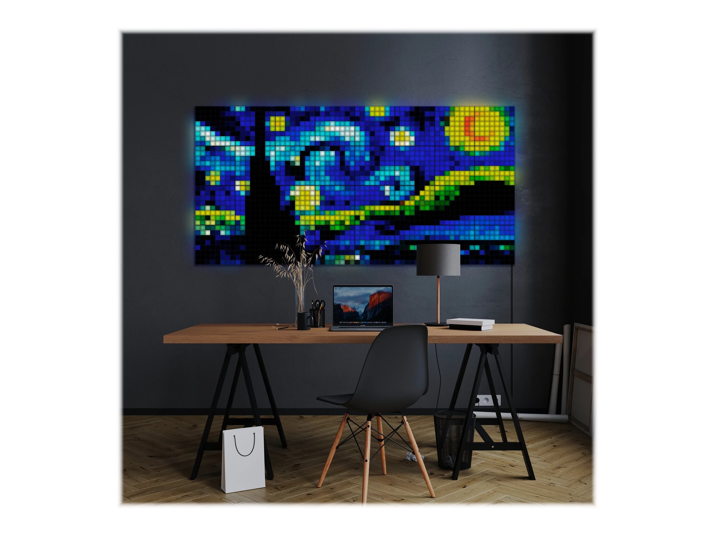 Twinkly|Squares Smart LED Panels Expansion pack (3 panels)|RGB – 16M+ colors