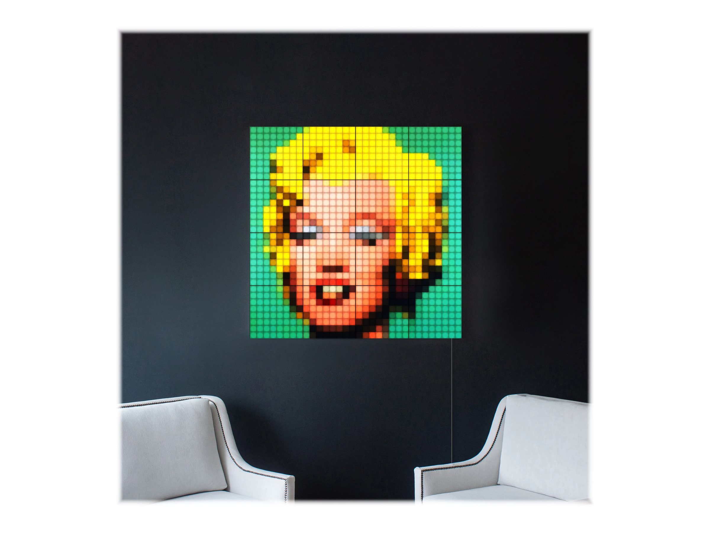 Twinkly|Squares Smart LED Panels Expansion pack (3 panels)|RGB – 16M+ colors
