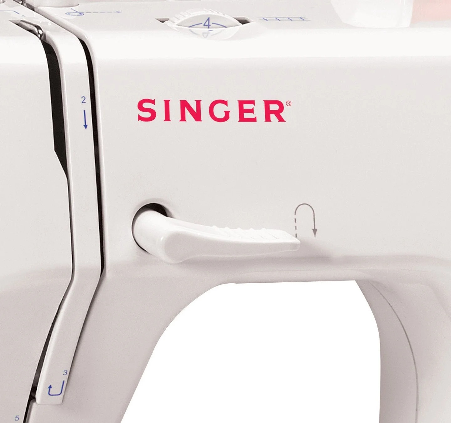 Sewing machine | Singer | SMC 8280 | Number of stitches 8 | Automatic | Number of buttonholes 1 | White