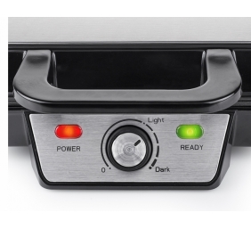 Tristar | Waffle maker | WF-2195 | Waffle Maker | Number of pastry 2 | 1000 W | Belgium | Black
