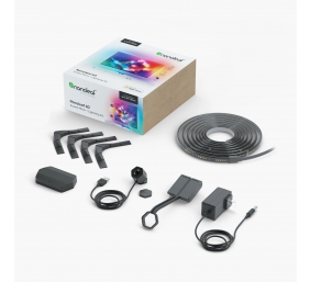 Nanoleaf|Nanoleaf 4D TV Screen Mirror + Light Strips Kit (for TV & Monitor up to 65'')|24 W|RGBIC|WiFi (2.4 GHz b/g/n)|N/A K