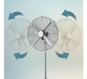Cecotec EnergySilence 620 Retrostyle | Stand Fan | Diameter 40 cm | Number of speeds 3 | Oscillation | 50 W