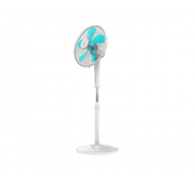 Cecotec EnergySilence 530 Power Connected | Stand Fan | White | Diameter 40 cm | Number of speeds 3 | Oscillation | 50 W | Remote control