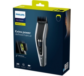 Philips 5000 Series HC5630/15 Plaukų kirpimo mašinėlė, Sidabrinė/Juoda