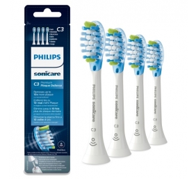 Philips Sonicare C3 Premium Plaque Defence HX9044/17 Sonic Dantų šepetėlio galvutės, Balta