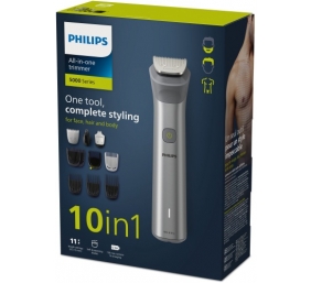 Philips 5000 Series MG5920/15 All-in-One Plaukų kirpimo mašinėlė, Pilka