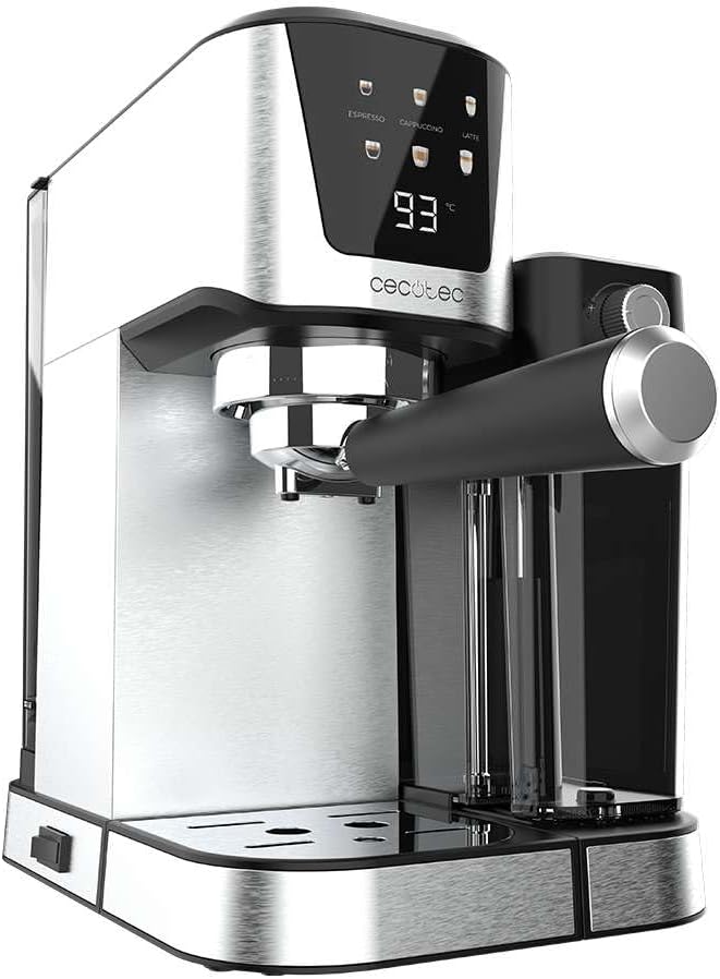 Cecotec Coffee Maker | Power Espresso 20 Cream | Pump pressure 20 bar | Built-in milk frother | Semi-automatic | 1350 W