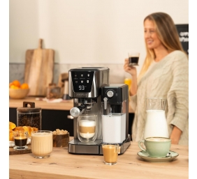 Cecotec Coffee Maker | Power Espresso 20 Cream | Pump pressure 20 bar | Built-in milk frother | Semi-automatic | 1350 W