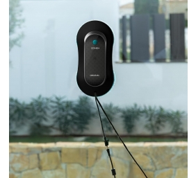 Cecotec Window Cleaning Robot | Conga Windroid 1090 Double Spray Connected | Corded | Black