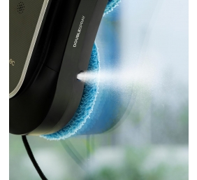 Cecotec Window Cleaning Robot | Conga Windroid 1090 Double Spray Connected | Corded | Black