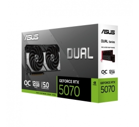 ASUS Dual GeForce RTX 5070 12GB GDDR7 OC Edition Vaizdo plokštė