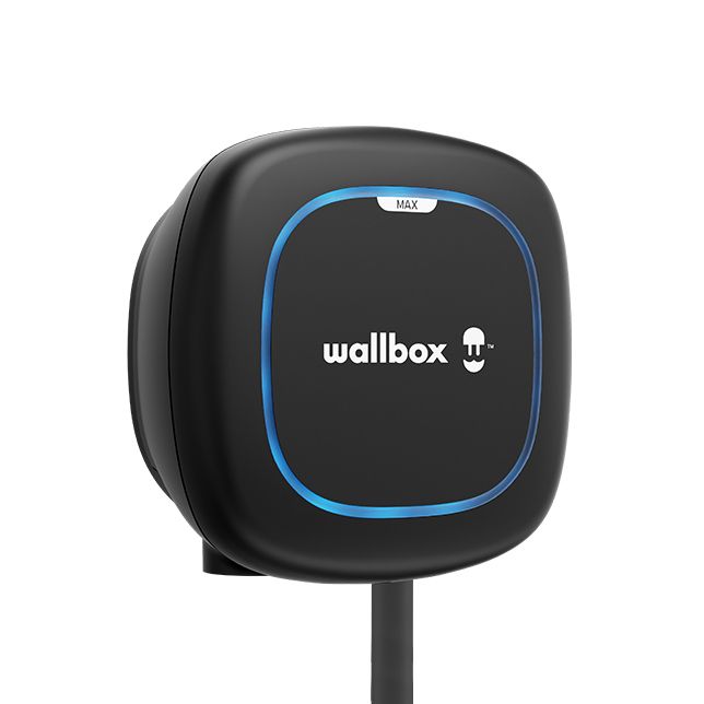 Wallbox Pulsar Max 5M Type 2 | 7.4 kW | Wi-Fi, Bluetooth | 5 m | Black