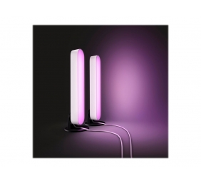 Philips Hue Play WCA Lightbar Base, Twin pack, White|42 W|2000-6500 Hue White Colour Ambiance