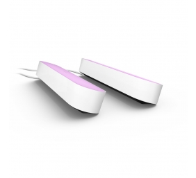 Philips Hue Play WCA Lightbar Base, Twin pack, White|42 W|2000-6500 Hue White Colour Ambiance