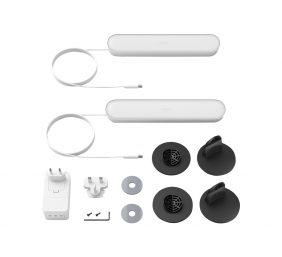 Philips Hue Play WCA Lightbar Base, Twin pack, White|42 W|2000-6500 Hue White Colour Ambiance