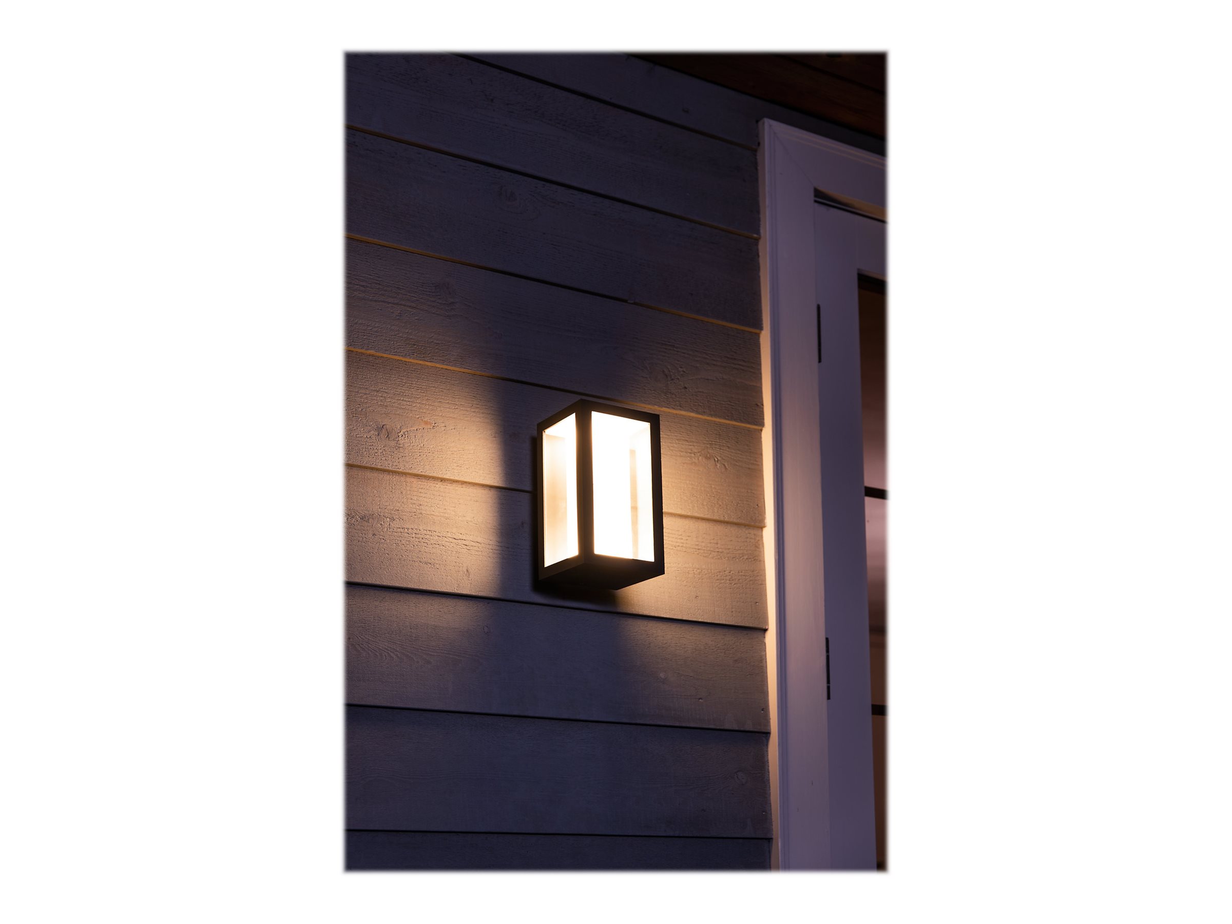 Philips Hue WCA Impress Outdoor Wall Lantern | 8 W | 2000-6500 Hue White Colour Ambiance