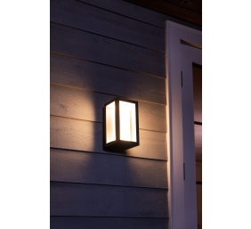Philips Hue WCA Impress Outdoor Wall Lantern | 8 W | 2000-6500 Hue White Colour Ambiance