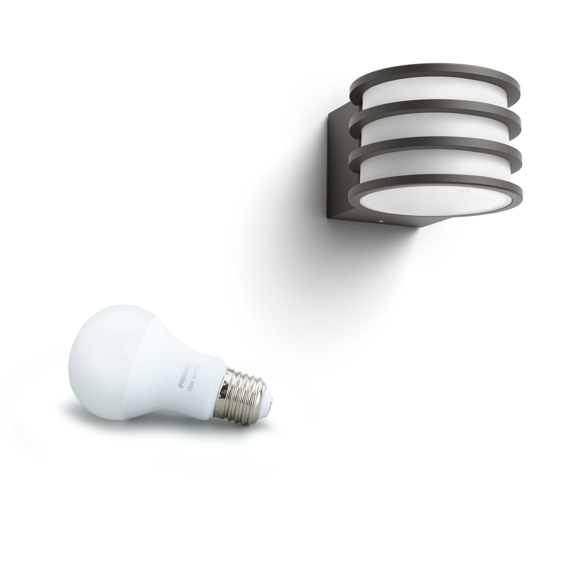 Philips Hue Lucca Wall Lantern | E27 | 9 W | Warm white