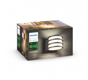 Philips Hue Lucca Wall Lantern | E27 | 9 W | Warm white