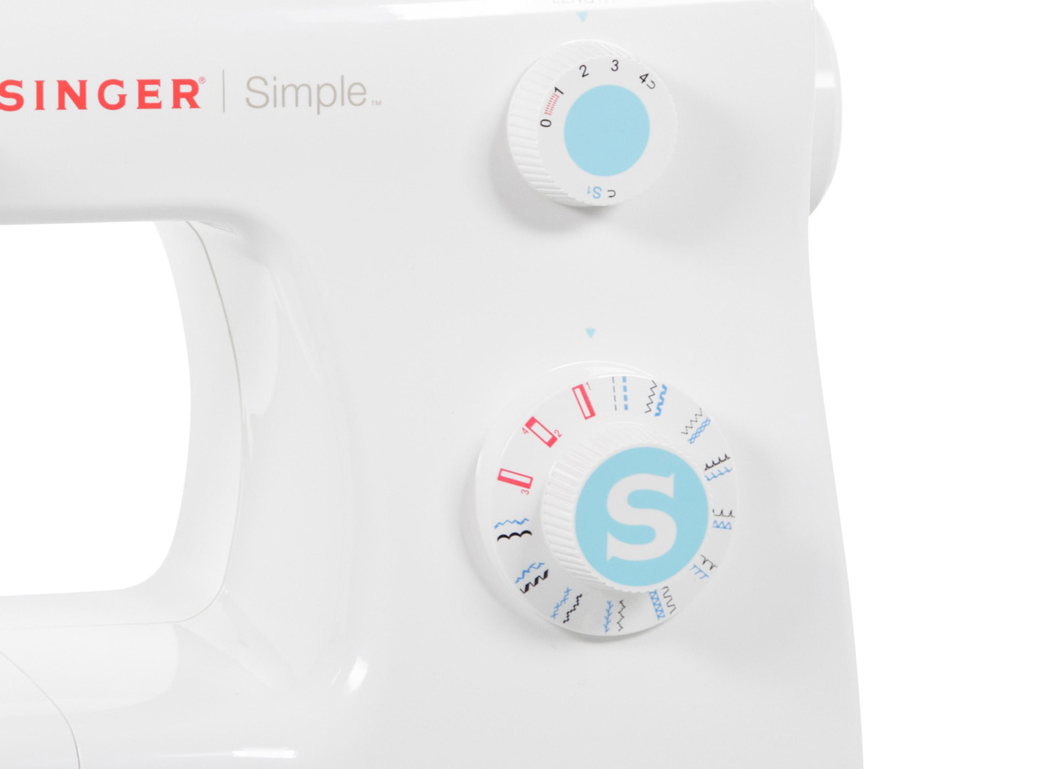 Singer SMC 2263/00  Sewing Machine | Singer | 2263 | Number of stitches 23 Built-in Stitches | Automatic | Number of buttonholes 1 | Power 120 W | White